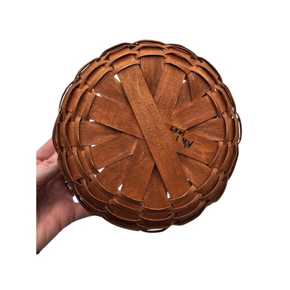 Vintage Longaberger 1989 All American Stitching Basket - Picture 6 of 6